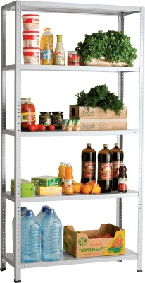 Стеллаж металлический Практик MS 160/100х50/4м