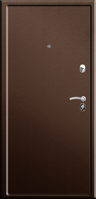 Дверь металлическая Б4 ПРАКТИК 2066/880/104 R/L